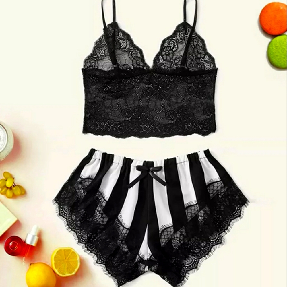 Ladies 2 Piece Pajamas.